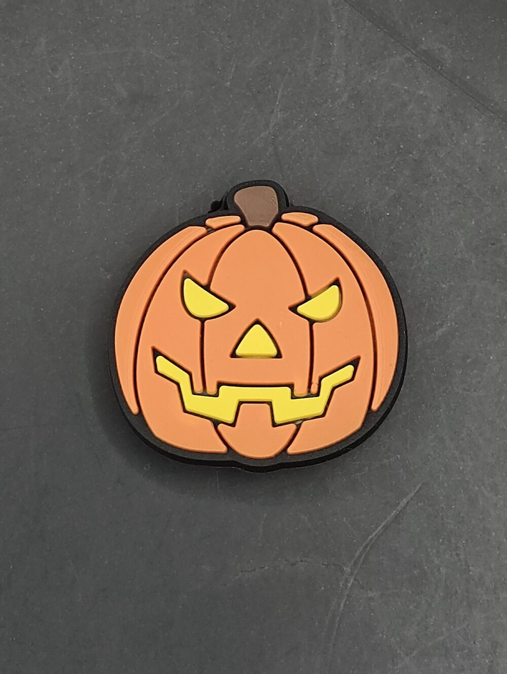 (5/$15) Halloween Pumpkin Croc Charm